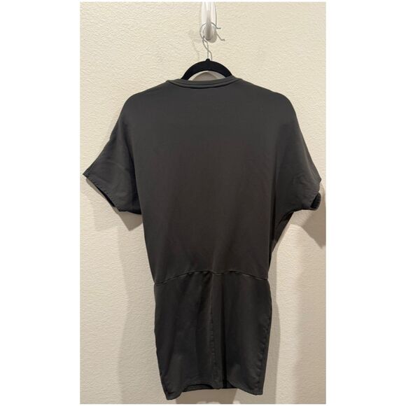 ATHLETA Pronto Pleated Grey Short Sleeve Dress - Picture 5 of 6